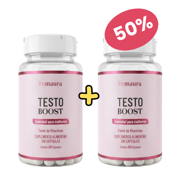 Femaura Testo Boost - 2 Potes